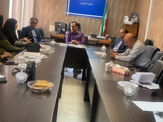 جلسه با مرکز مشاوره در دفتر معاونت آموزشی دانشگاه 
 